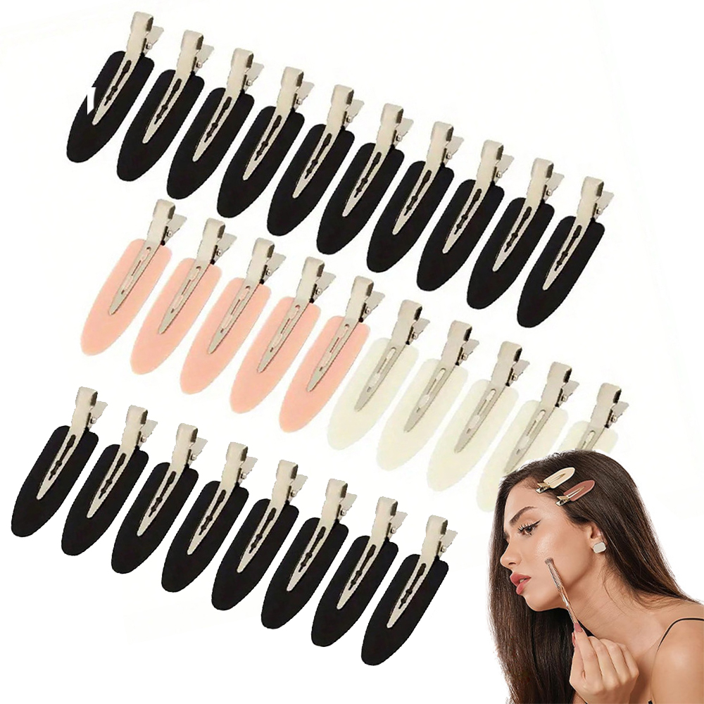 Beauty Flower Makeup - 10pcs/set No Bend Seamless Hair Clips