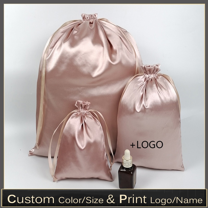 Beauty Flower Makeup - 20PCS Custom Logo Rose Gold Silk