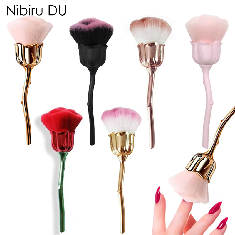 Beauty Flower Makeup - Flower Rose Design Nail Art Brush