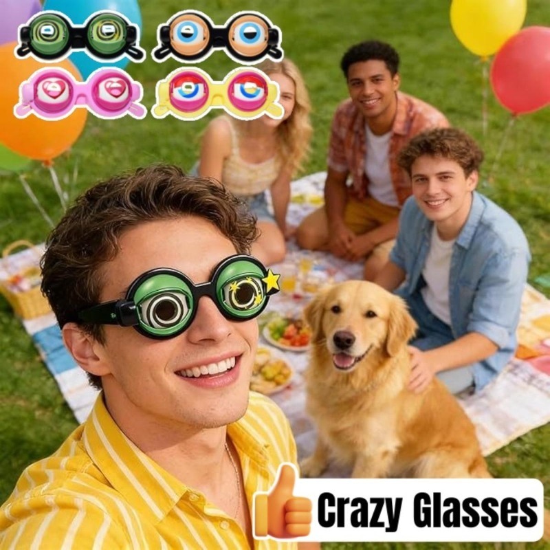 Beauty Makeup For Kids - Funny Prank Glasses for Parties Crazy