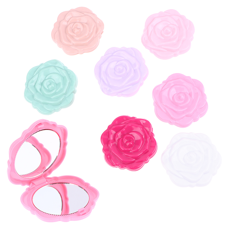 Beauty Flower Makeup - 1PCS Portable Retro Rose Flower Mini
