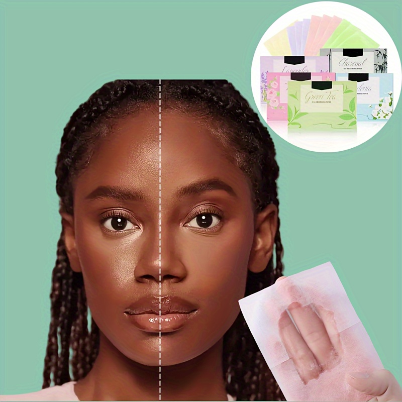 500pcs Facial Oil Blotting Pap – Beauty Makeup Face recenzja i cena