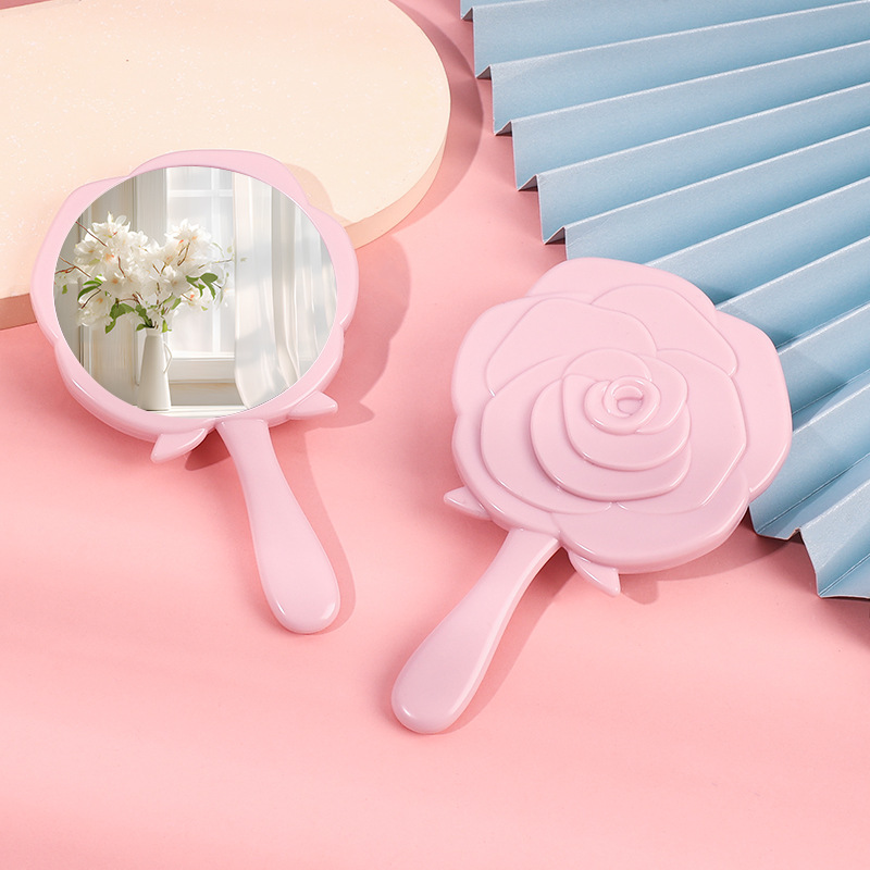 Retro rose small mirror portab – Beauty Flower Makeup recenzja i cena