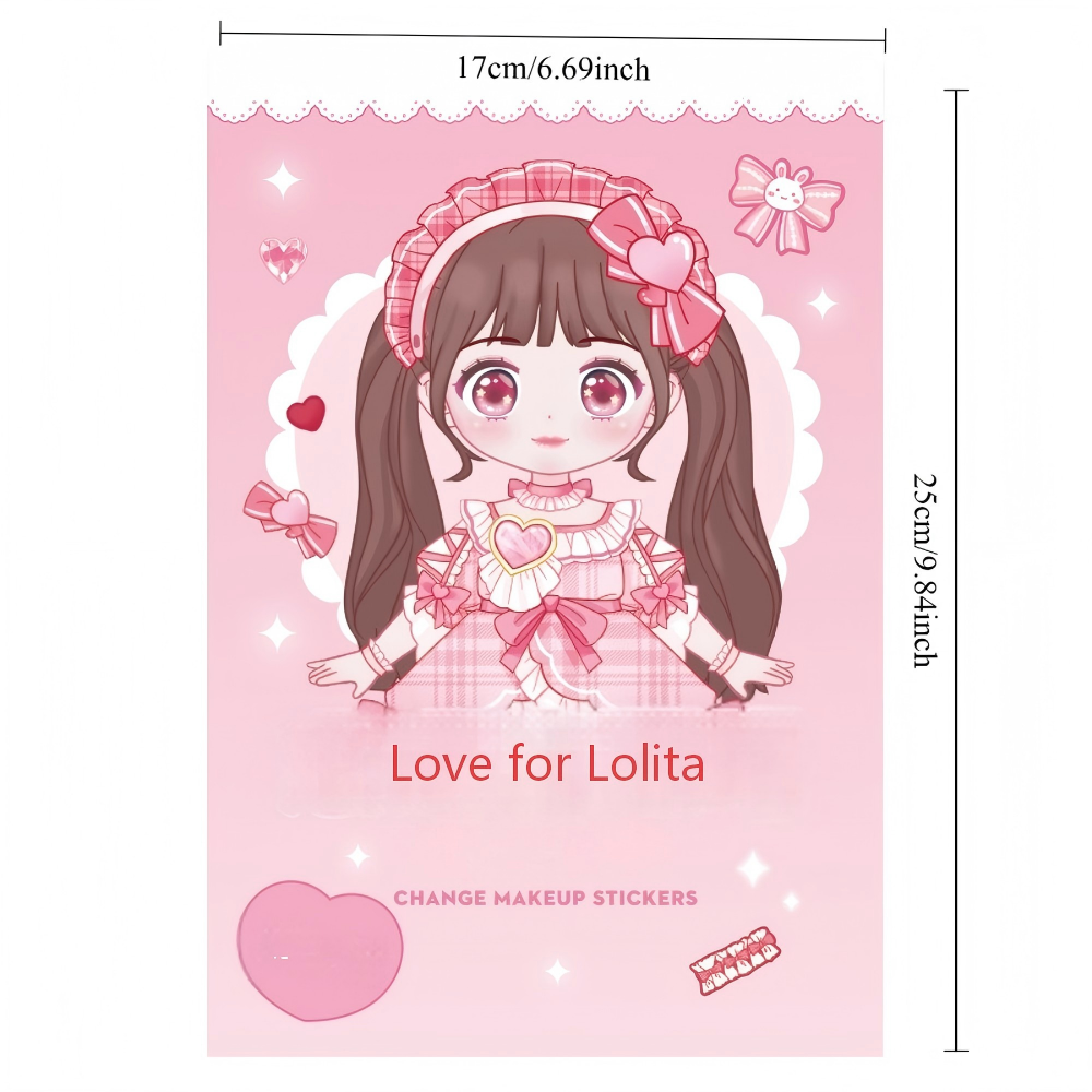 Super Cute Dress Up Stickers f – Beauty Makeup For Kids recenzja i cena