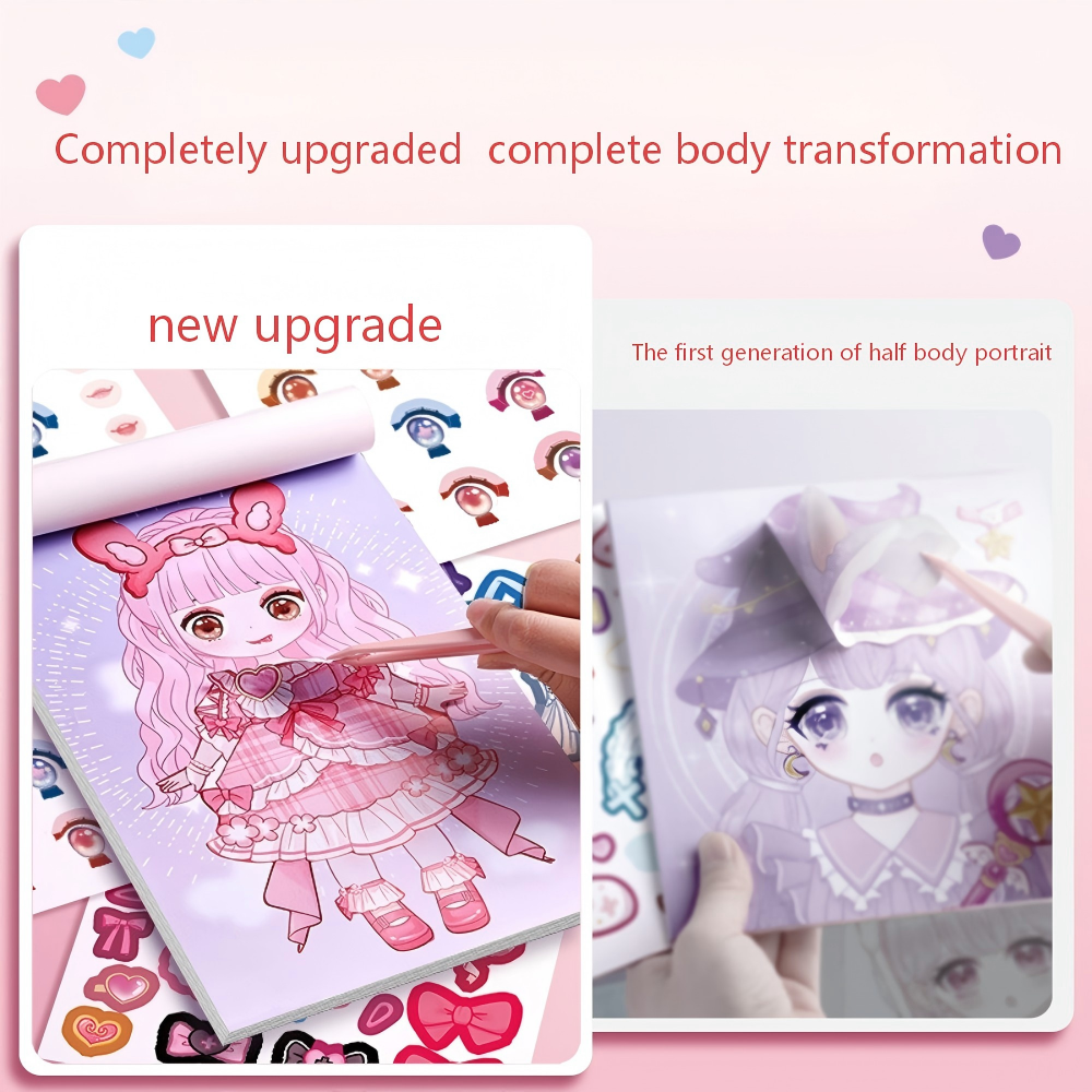 Super Cute Dress Up Stickers f – Beauty Makeup For Kids recenzja i cena