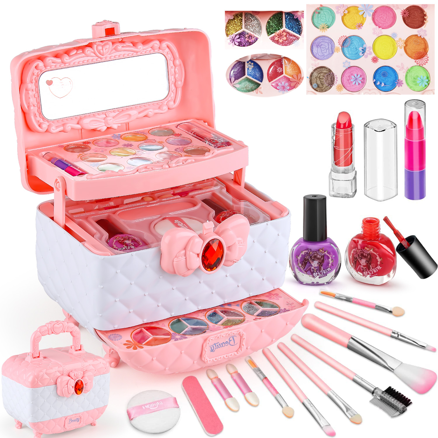 Kids Makeup Toy Kit for Girls, – Beauty Makeup For Kids recenzja i cena