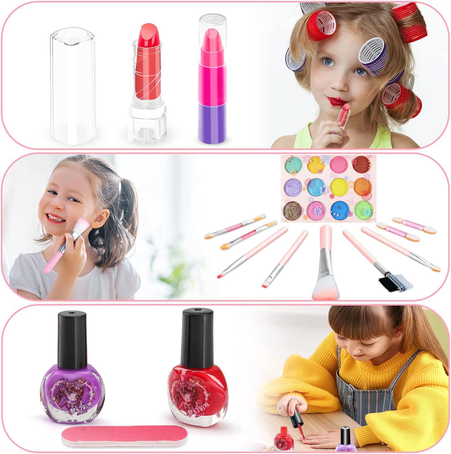 Kids Makeup Toy Kit for Girls, – Beauty Makeup For Kids recenzja i cena