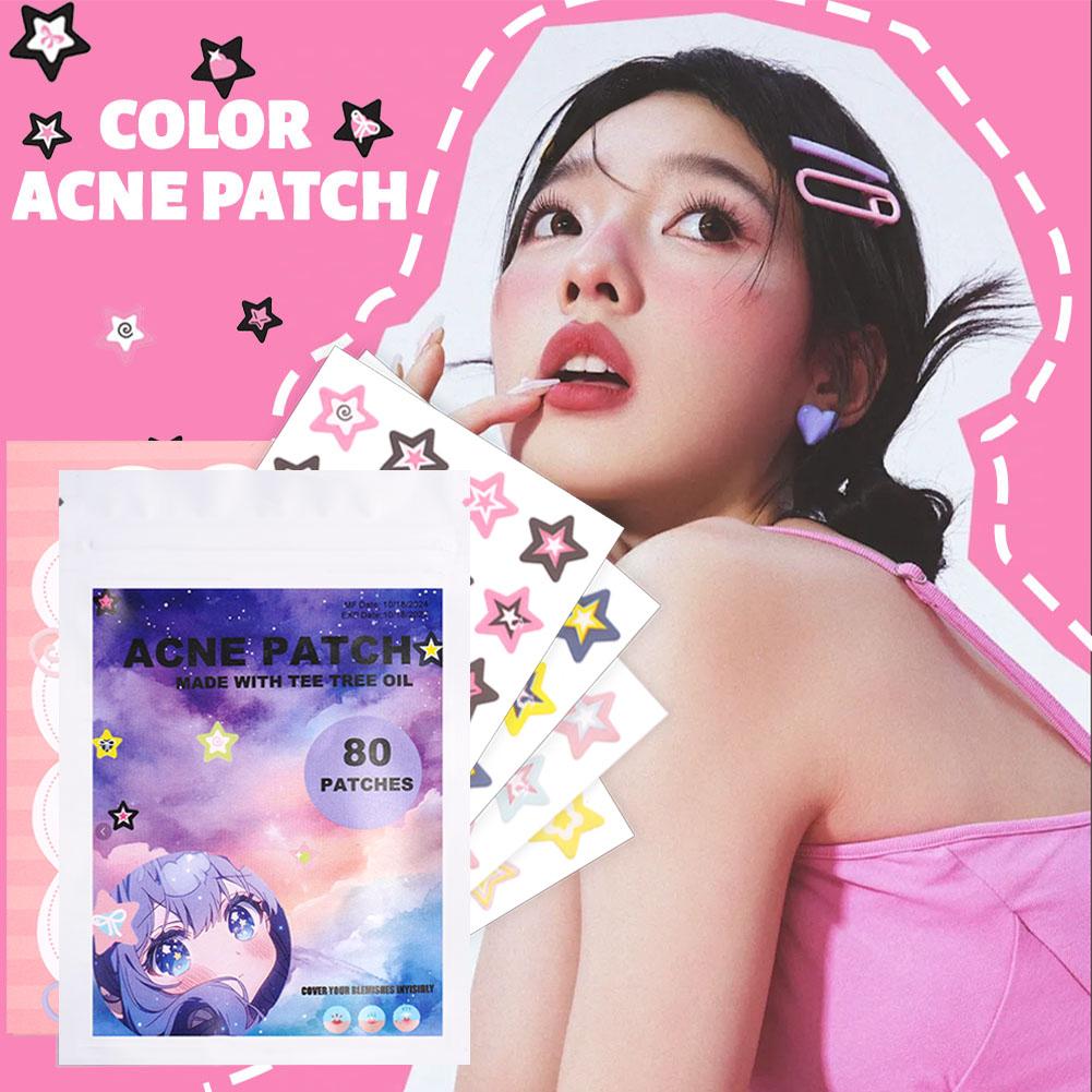 1PC Colorful Star Shaped PE Pi – Beauty Makeup Face recenzja i cena