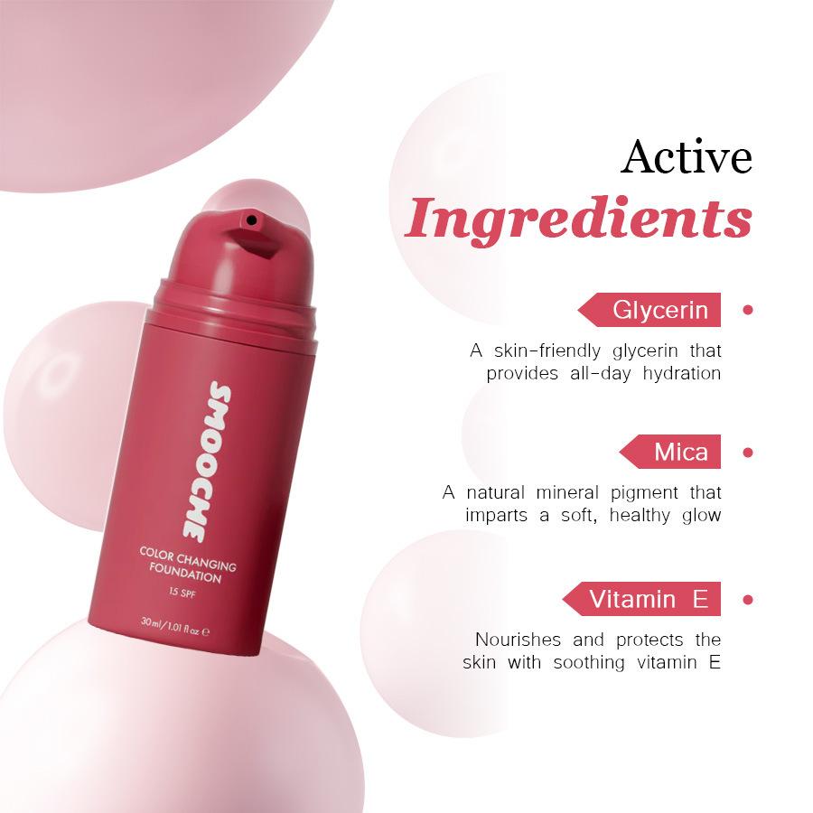 SMOOCHE Color Changing Foundat – Beauty Makeup Foundation recenzja i cena