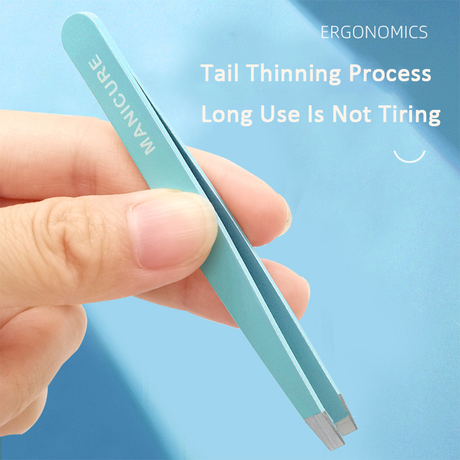 4 Pcs Colorful Eyebrow Tweezer – Beauty - Makeup - Eyes recenzja i cena