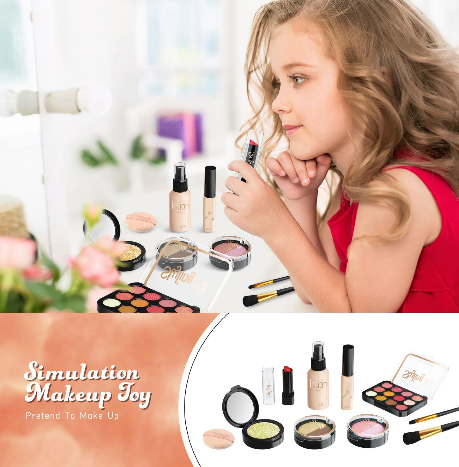 Child Girl Makeup Career Role  – Beauty Makeup For Kids recenzja i cena