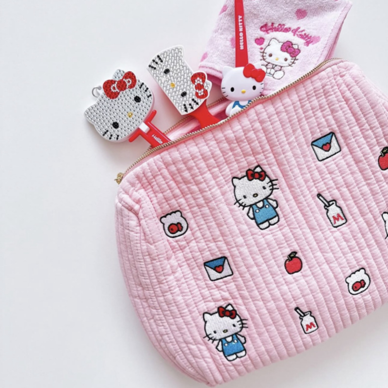 Hello Kitty Cute Cartoon Zippe – Beauty Makeup For Kids recenzja i cena