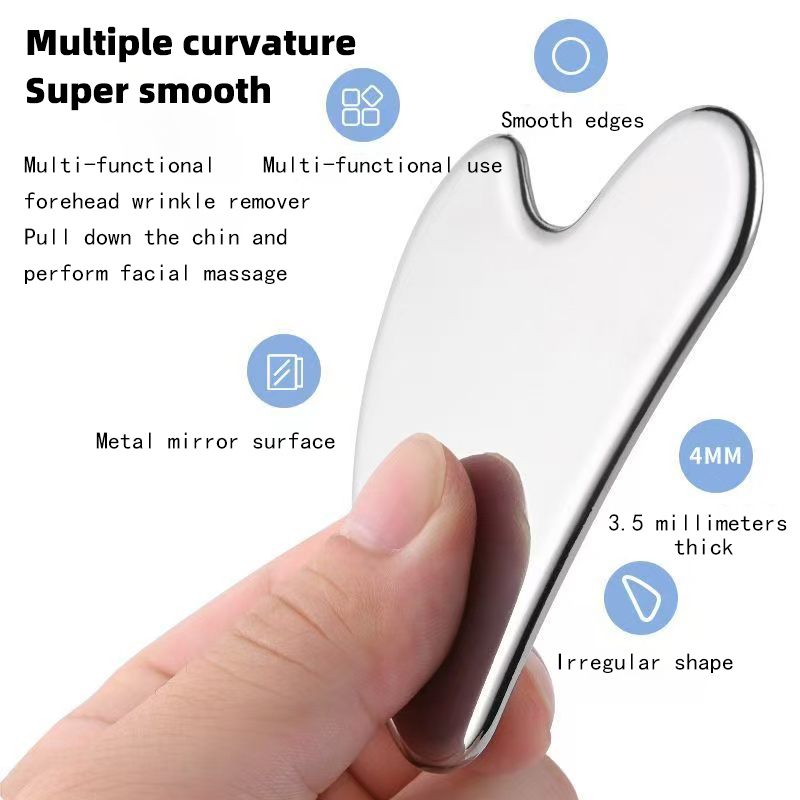 Stainless steel scraper, heart – Beauty Makeup Foundation recenzja i cena