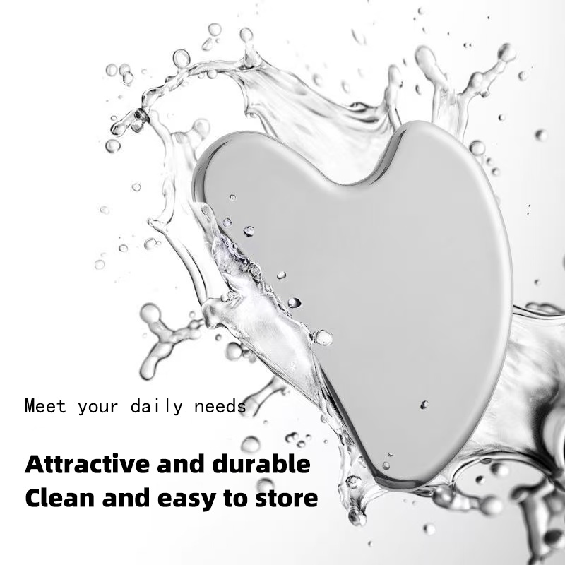 Stainless steel scraper, heart – Beauty Makeup Foundation recenzja i cena