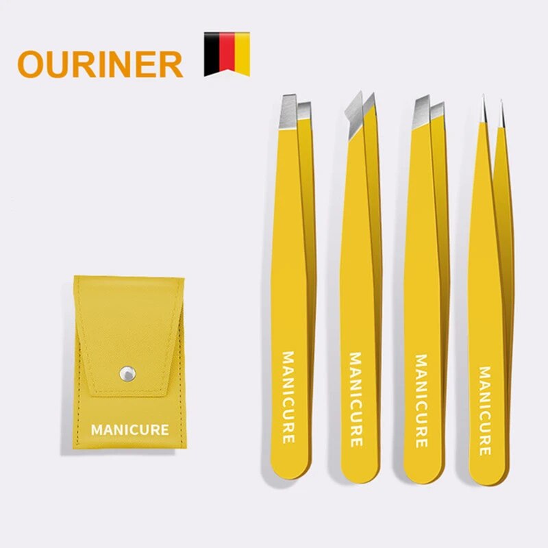 Eyebrow Tweezer Colorful Hair  – Beauty - Makeup - Eyes recenzja i cena