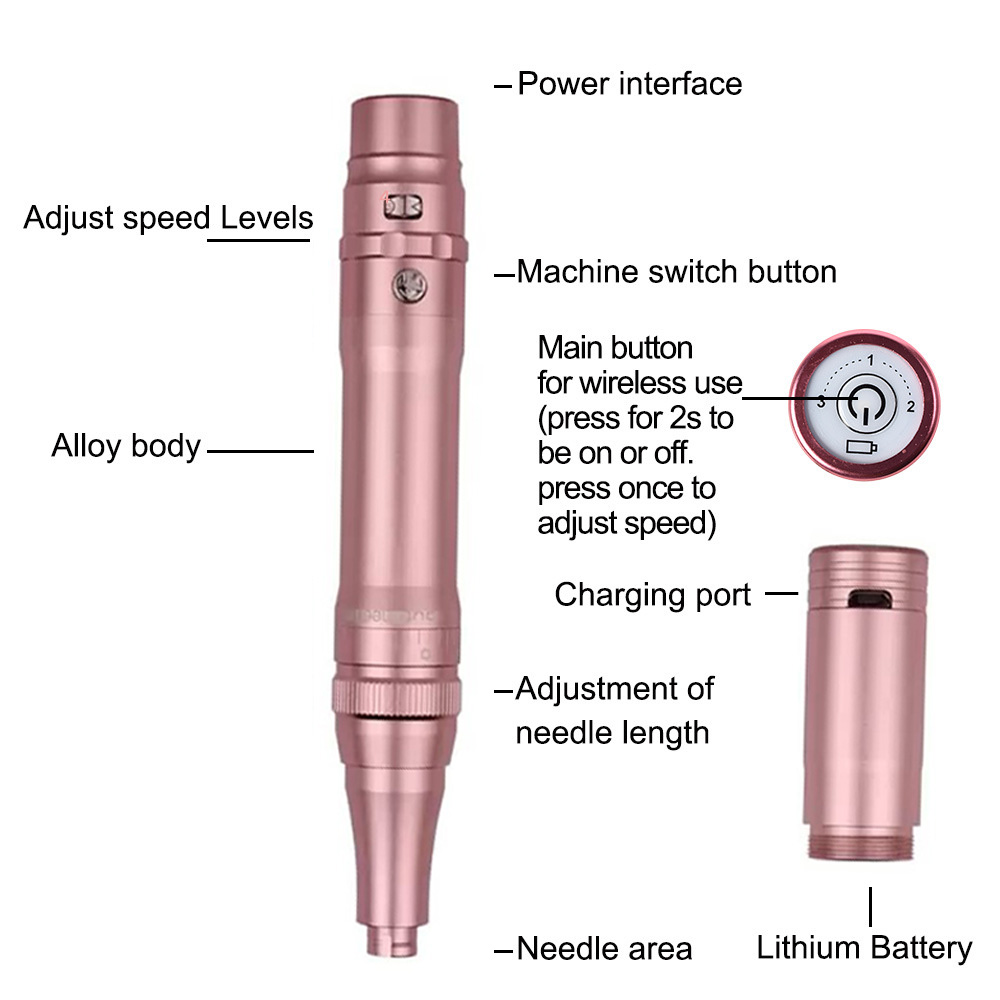 XIMN008 Rose Gold Wireless Per – Beauty Flower Makeup recenzja i cena