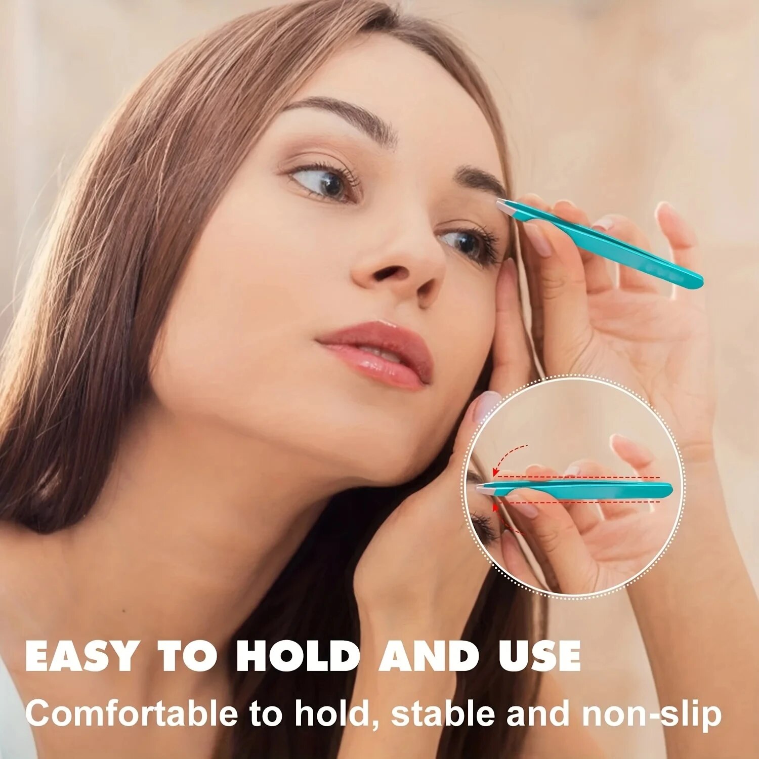 Colorful Eyebrow Tweezer Hair  – Beauty - Makeup - Eyes recenzja i cena