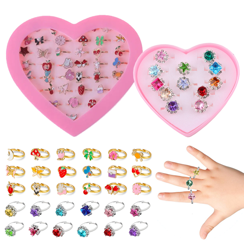 Children Rings Adjustable Exqu – Beauty Makeup For Kids recenzja i cena