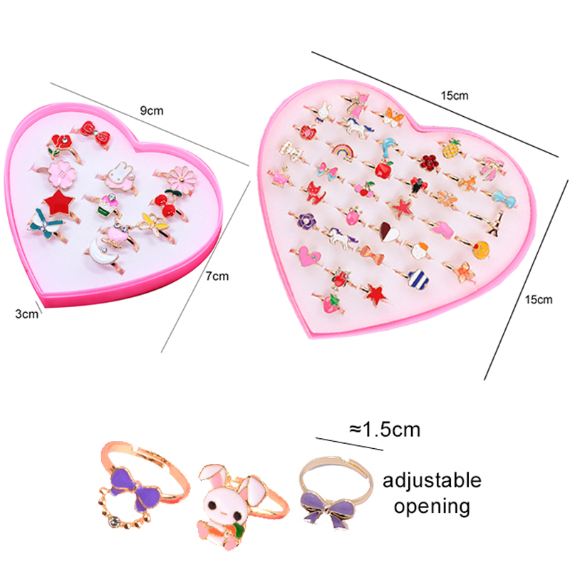 Children Rings Adjustable Exqu – Beauty Makeup For Kids recenzja i cena