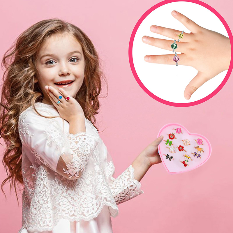 Children Rings Adjustable Exqu – Beauty Makeup For Kids recenzja i cena