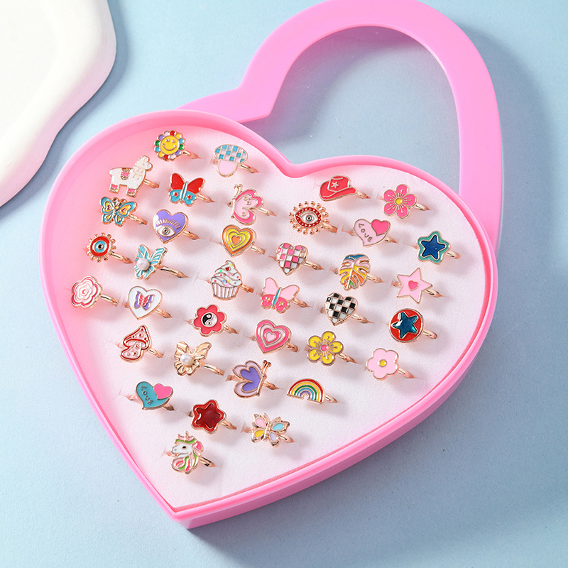 6/12/36pcs Adjustable Rings fo – Beauty Makeup For Kids recenzja i cena