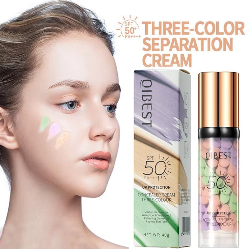 Face Makeup Primer Tri-color C – Beauty Makeup Foundation recenzja i cena