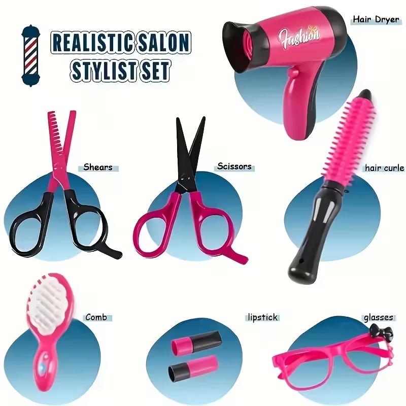 17Pcs Girls Beauty Salon Set M – Beauty Makeup For Kids recenzja i cena