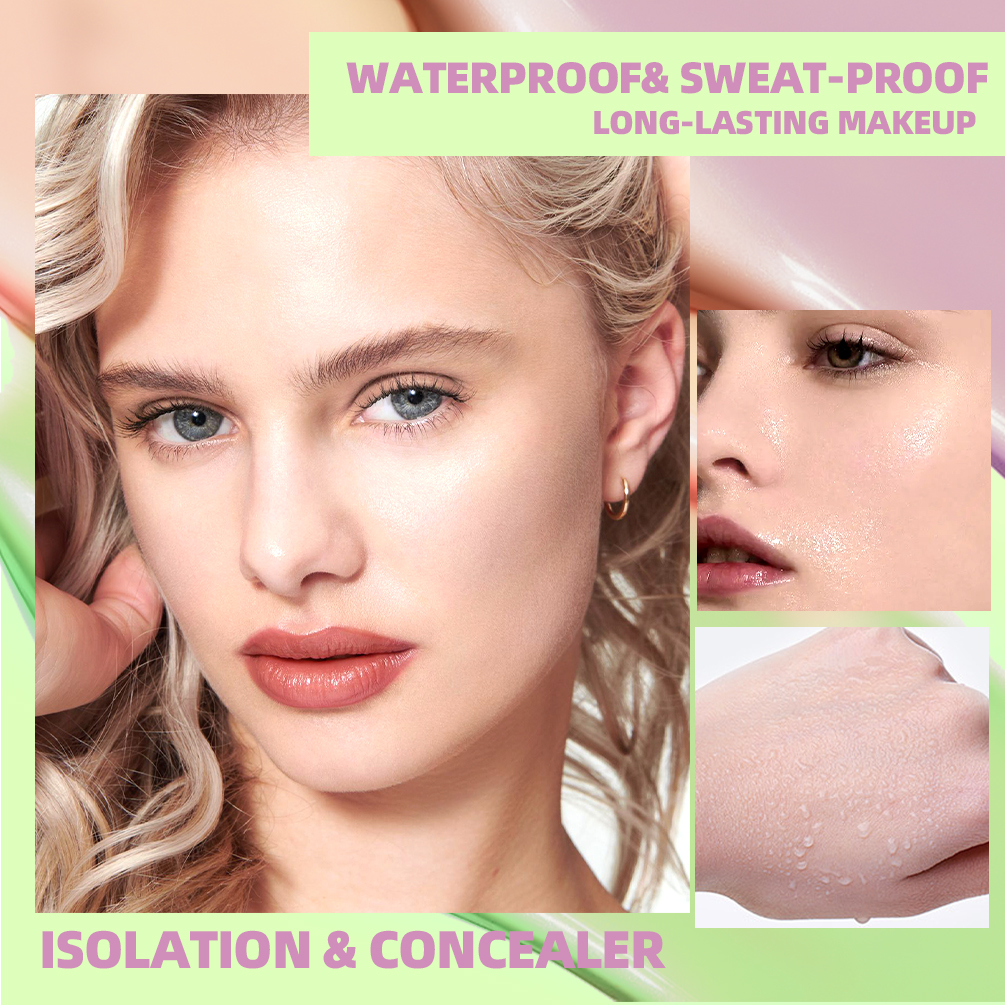 QIBEST Face Makeup Primer Tri- – Beauty Makeup Foundation recenzja i cena