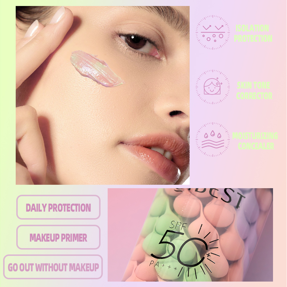 QIBEST Face Makeup Primer Tri- – Beauty Makeup Foundation recenzja i cena