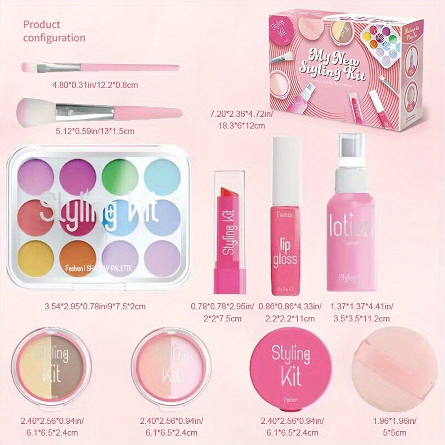 Kids Pretend Makeup Toy Set, N – Beauty Makeup For Kids recenzja i cena