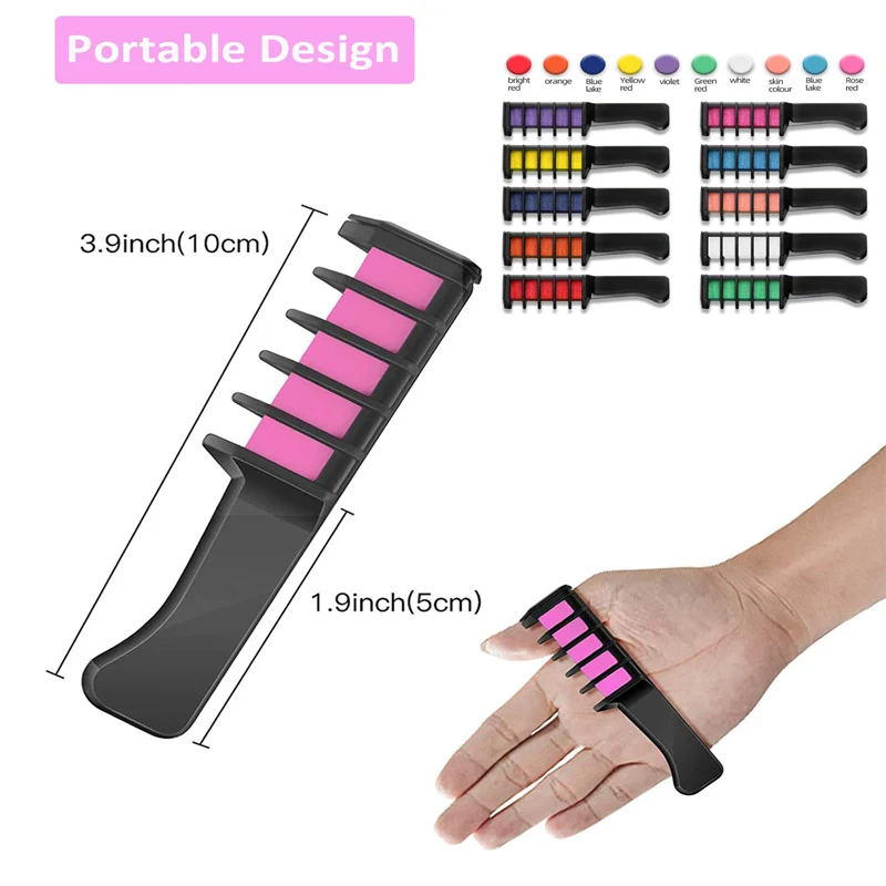 10PCS Children Multi Color Hai – Beauty Makeup For Kids recenzja i cena