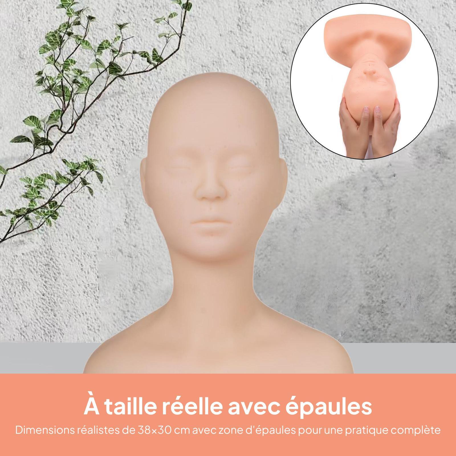Training Mannequin Head Makeup – Beauty - Makeup - Eyes recenzja i cena