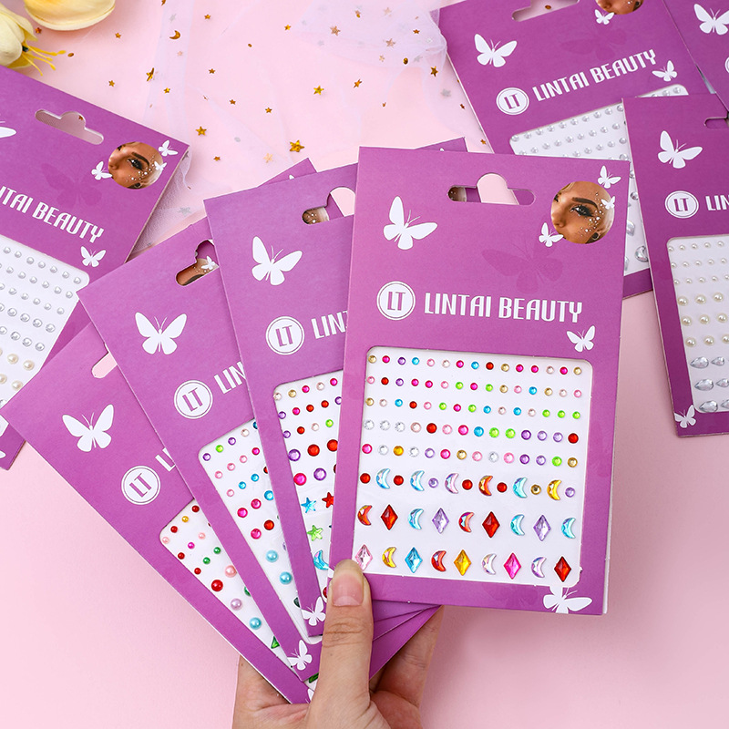 Hot Selling Face Gems Stickers – Beauty And Makeup recenzja i cena