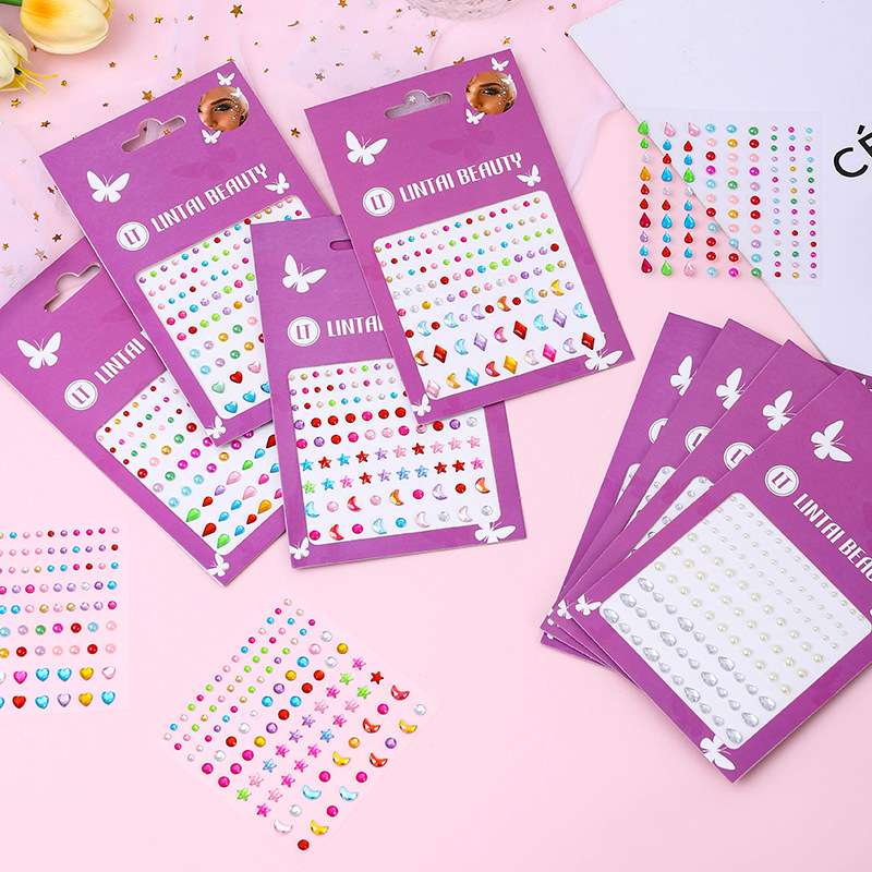 Hot Selling Face Gems Stickers – Beauty And Makeup recenzja i cena