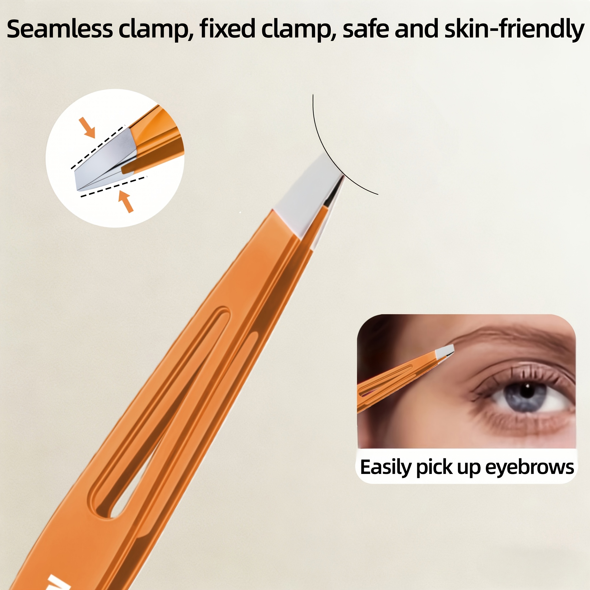 Eyebrow Tweezer Colorful Hair  – Beauty - Makeup - Eyes recenzja i cena