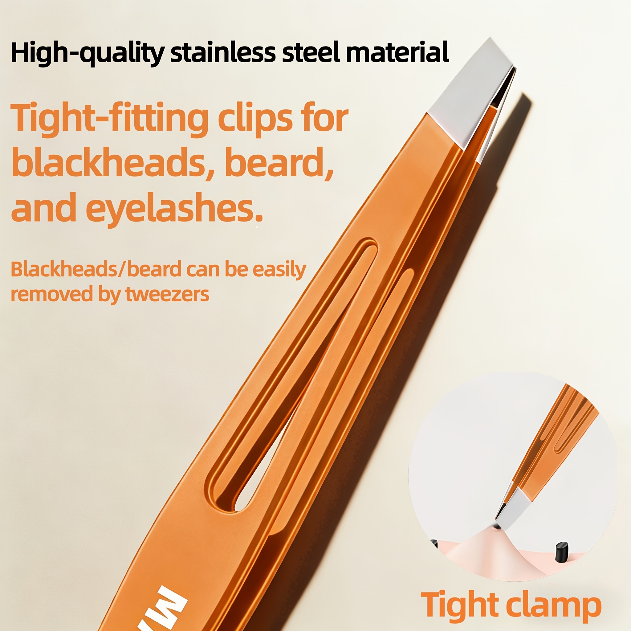 Eyebrow Tweezer Colorful Hair  – Beauty - Makeup - Eyes recenzja i cena