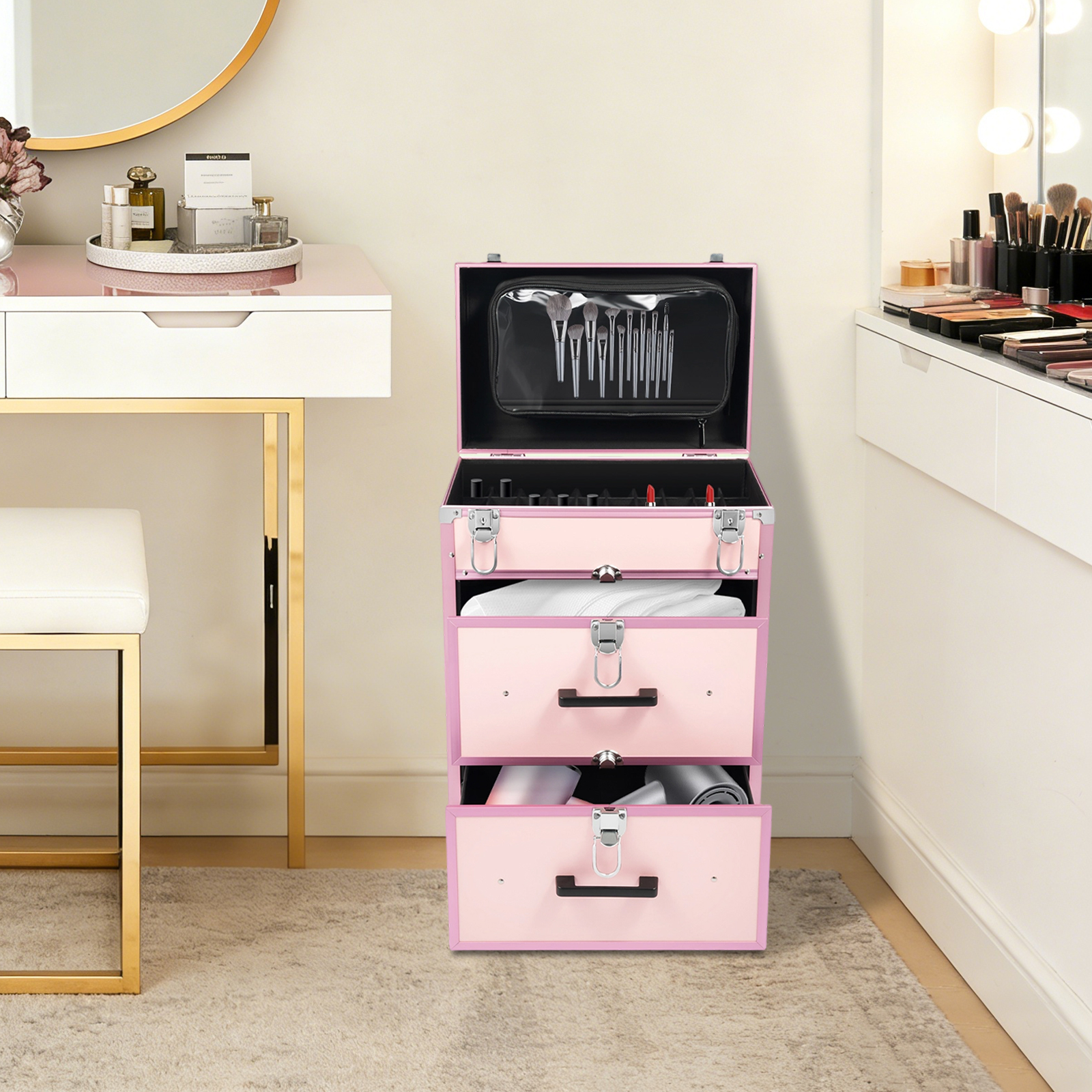 Bymaocar 40 Grids Makeup Train – Beauty And Makeup recenzja i cena