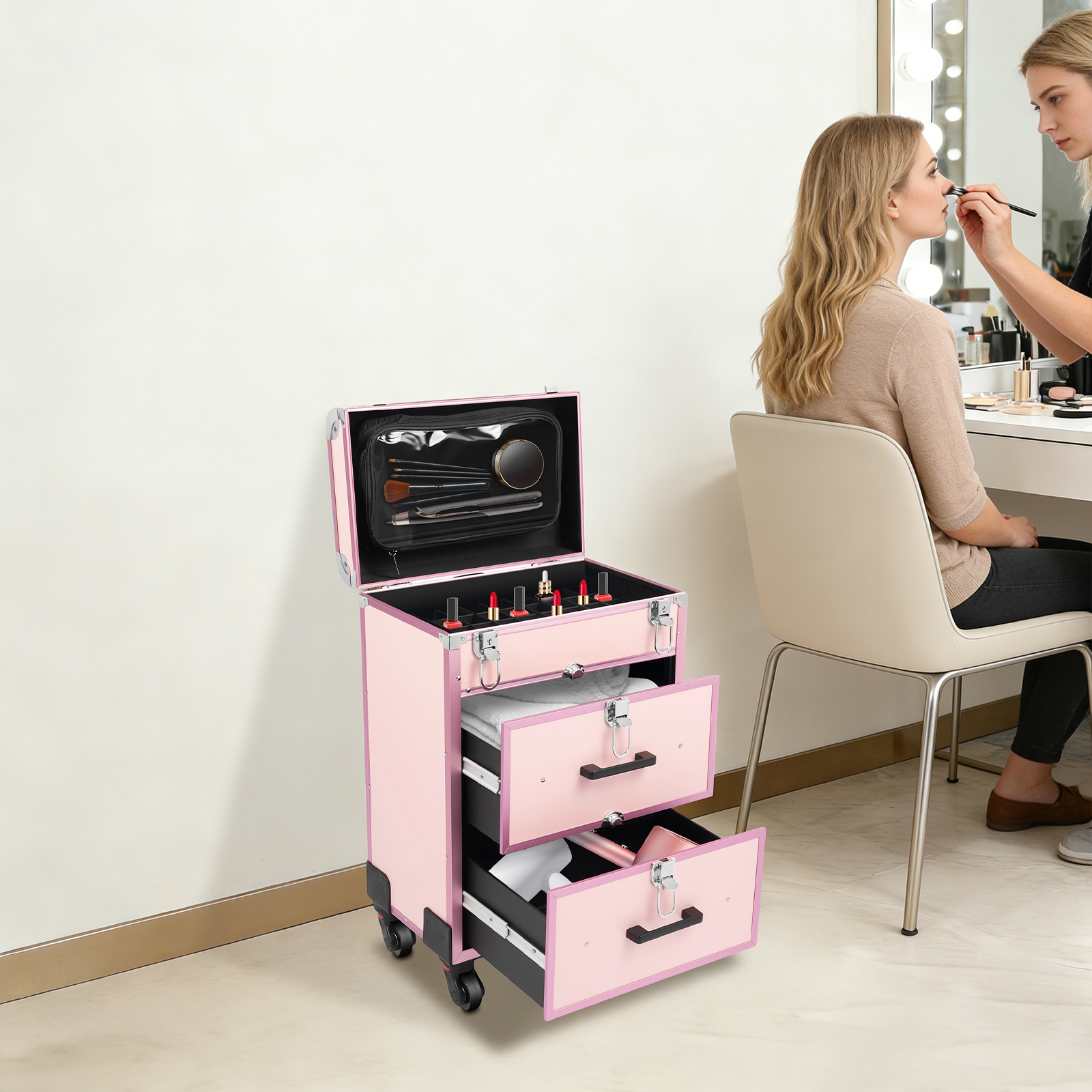 Bymaocar 40 Grids Makeup Train – Beauty And Makeup recenzja i cena